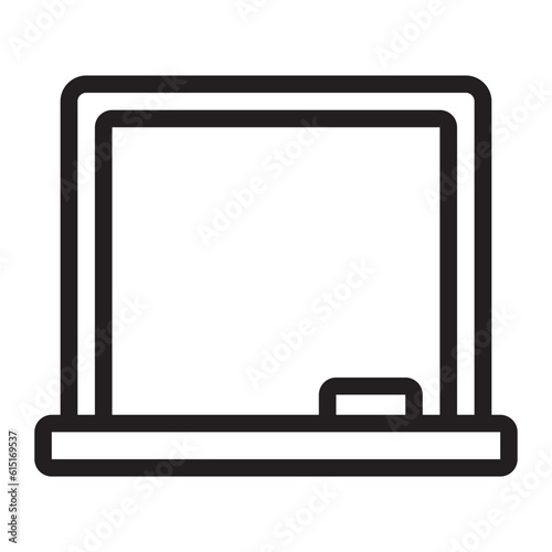 blackboard line icon