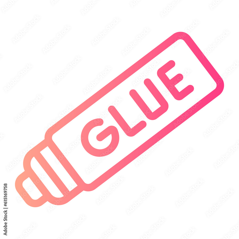 glue gradient icon glue gradient icon