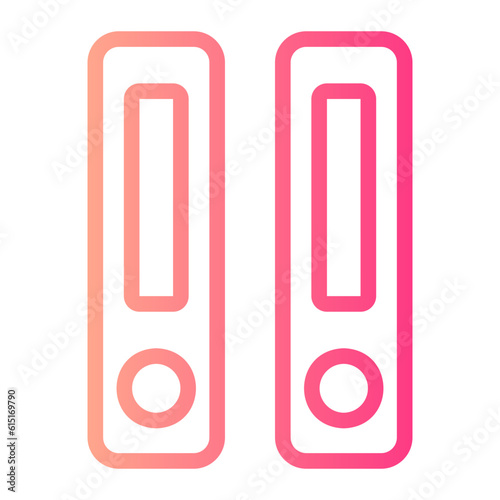 blinder gradient icon