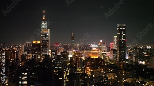 Wallpaper Mural The view of Taipei city. Torontodigital.ca