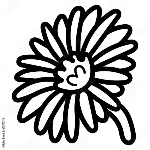 aster line icon style