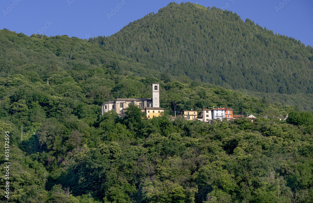 Church of Sant Agata of Cannobio, Piedmont, Italy, Europe