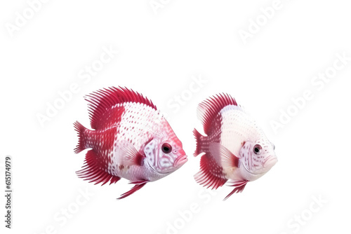  Garnet Glide fish . Transparent background. generative AI