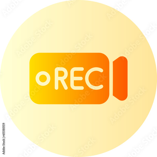 rec gradient icon