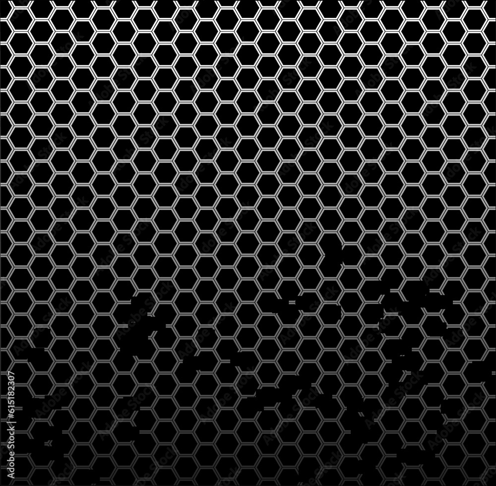 Honeycomb White Line Grunge Honeycomb White Line Grunge