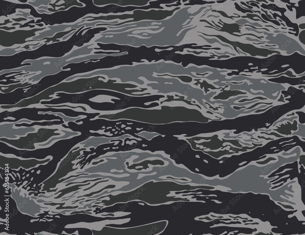 Gray camouflage pattern seamless army background, vector fabric texture. Fashion street design Gray camouflage pattern seamless army background, vector fabric texture. Fashion street design
