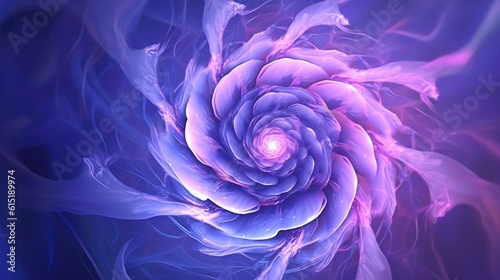 Purple Spiral Background