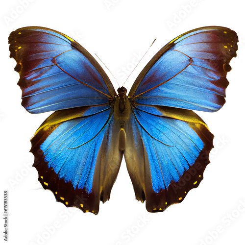 butterfly On a transparent background (png) for decoration projects