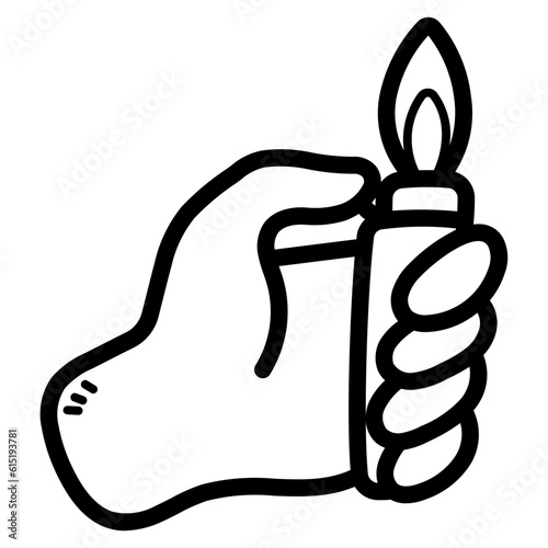 lighter line icon style