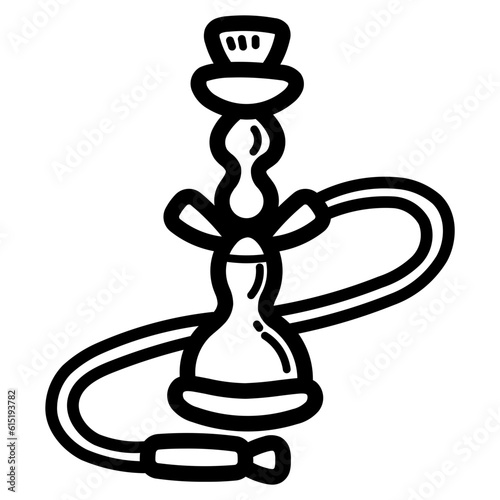 baraku line icon style