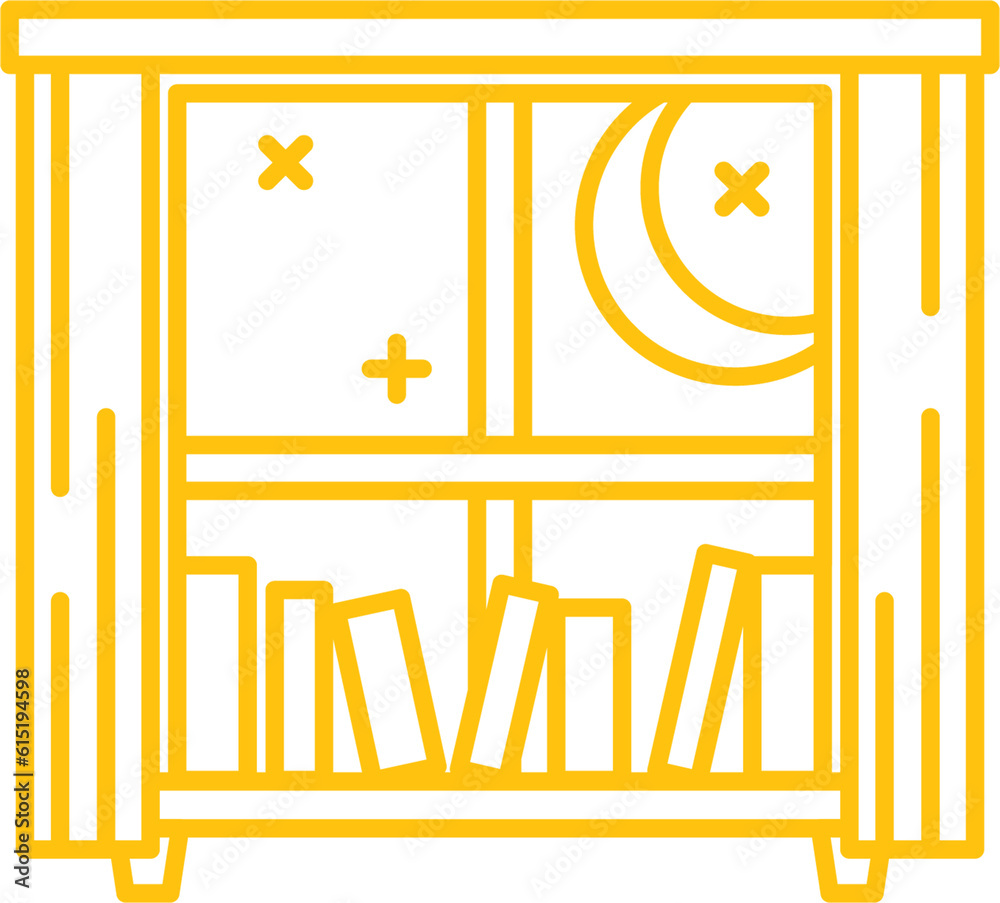 Digital png illustration of yellow window pattern on transparent background Digital png illustration of yellow window pattern on transparent background