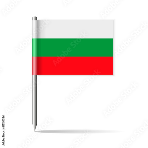 Bulgarian toothpick flag