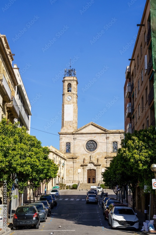 L'església arxiprestal de Santa Maria de Badalona is a Catholic parish church in Badalona, Spain. Its patron saint is the Assumption of the Mother of God.