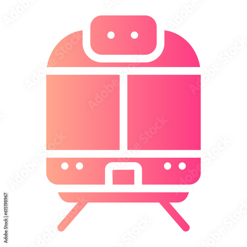 train gradient icon