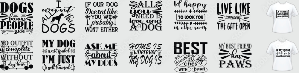 Dog t shirt bundle, t shirts desing for dog lover Dog t shirt bundle, t shirts desing for dog lover