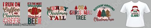 Christmas sublimation designs bundle for t shirt and graphic resource 
