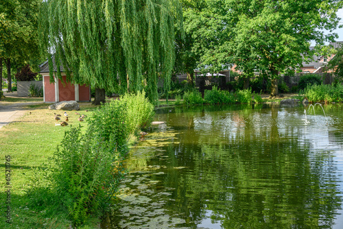Sommerzeit im Dorf Weseke im Münsterland photo
