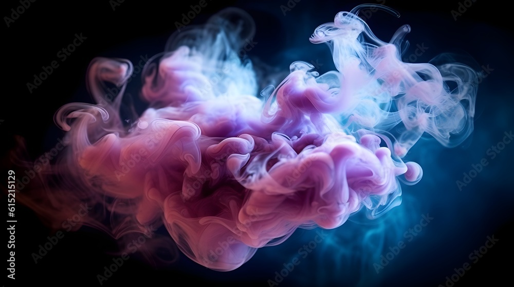 Obraz premium A Smoky Symphony