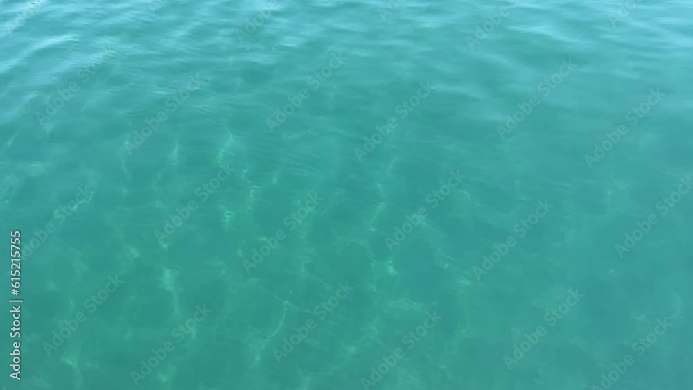 Blue water surface. Blue water surface.
