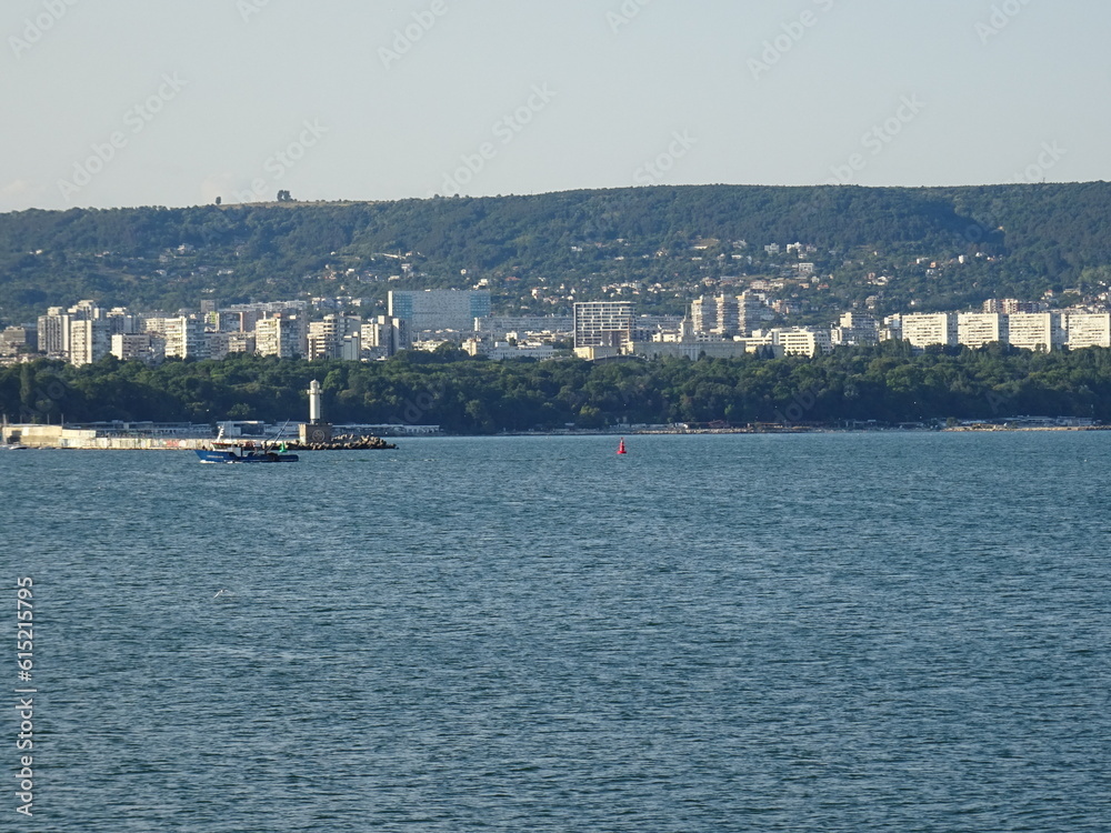 Nice view from Varna in Bulgaria 