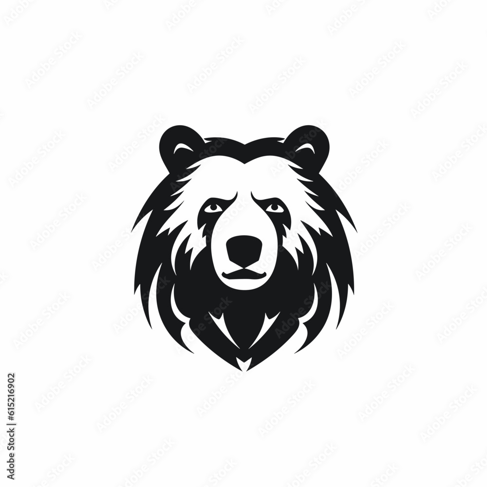 Bear logo, bear icon, bear head, vector Bear logo, bear icon, bear head, vector