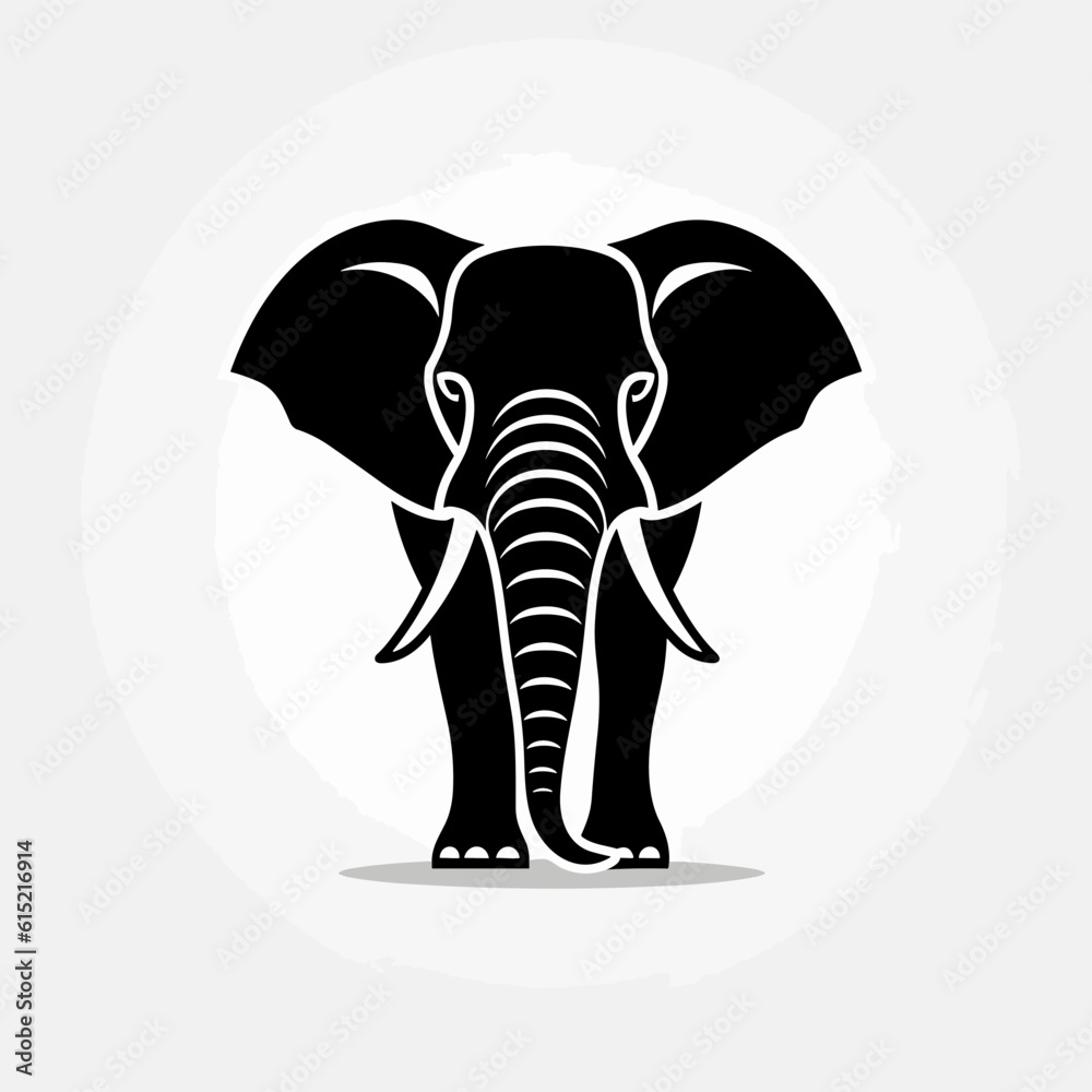 Elephant logo, elephant icon, elephant head, vector Elephant logo, elephant icon, elephant head, vector
