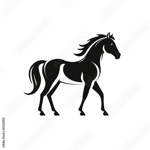 Horse logo  horse icon  horse head  vector