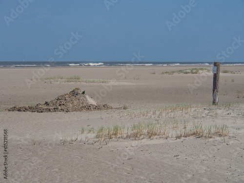 Die Insel Spiekeroog in der Nordsee photo