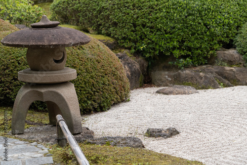 Japanese Garden and Lantern