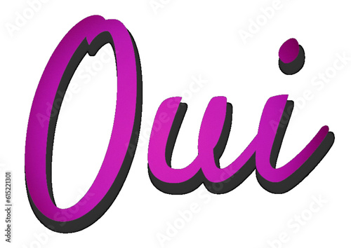 oui - yes in French - ideal for websites, emails, presentations, advertising, labels, stickers, postcards, tickets, logos, engravings, slides, tags, books, printable

