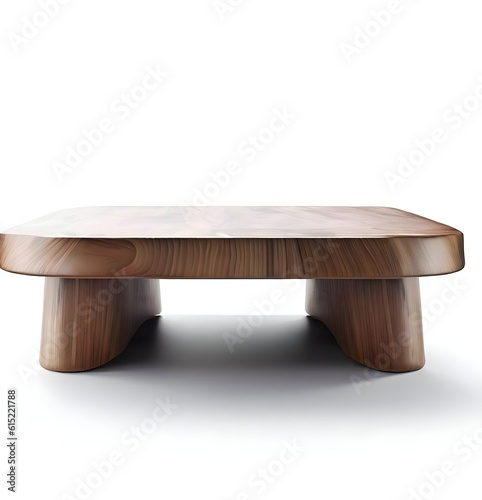 table isolated on white