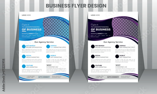 Design template Vector simple and modern medical flyer design template Flyer template design for Brochure, Magazine, Poster, Leaflet Presentation, Flyer, layout. 