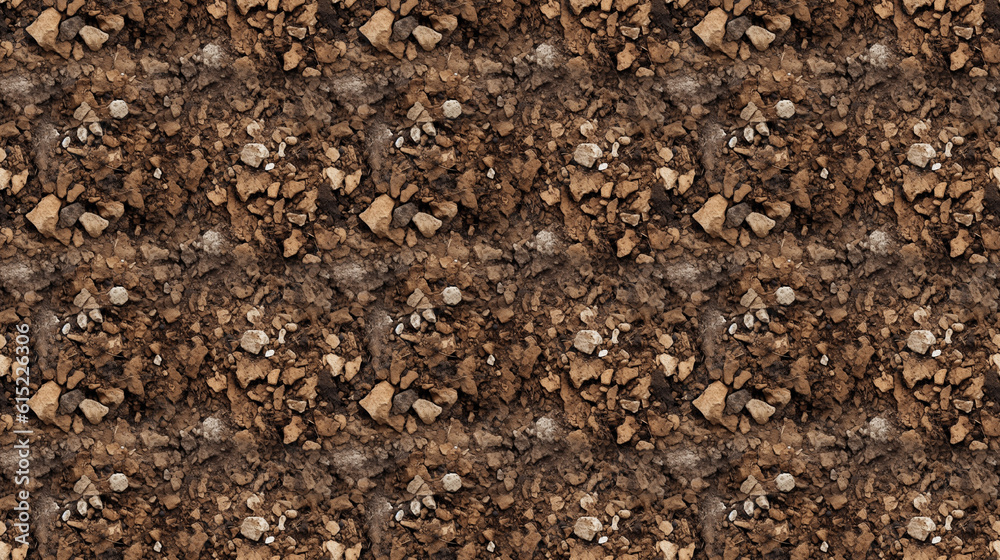 Seamless dirt pattern, created with AI Generative Technology Seamless dirt pattern, created with AI Generative Technology