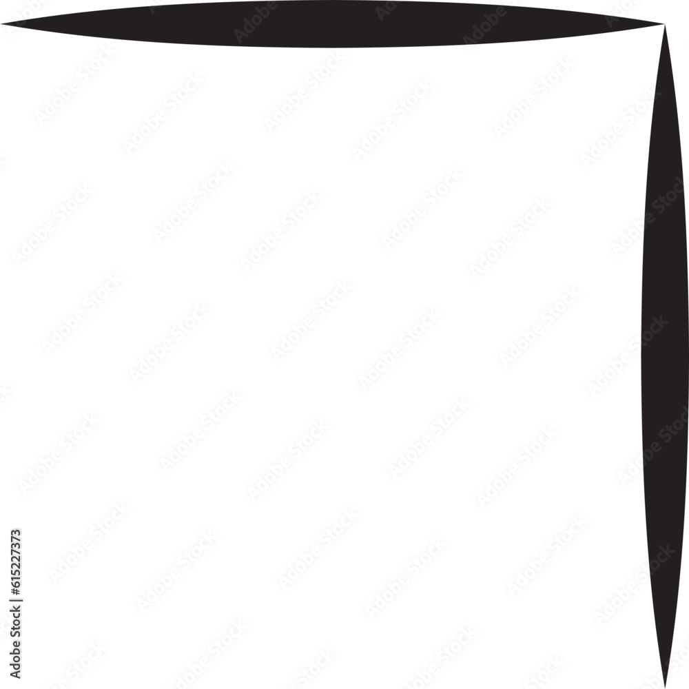Corner template frame border Corner template frame border
