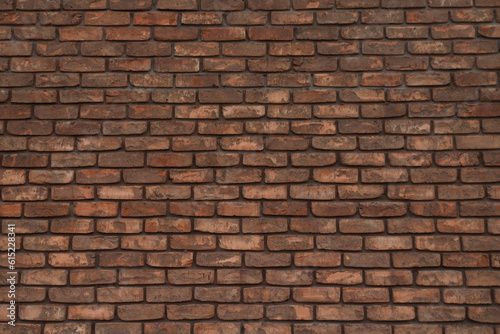 red brick wall. background for design.