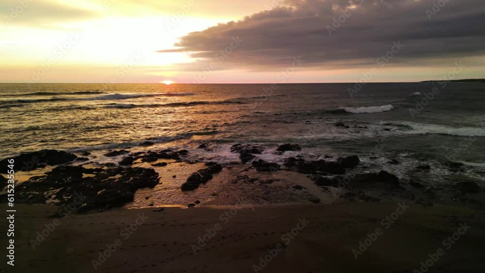 Amazing Sunset on a Costa Rica Beach Amazing Sunset on a Costa Rica Beach
