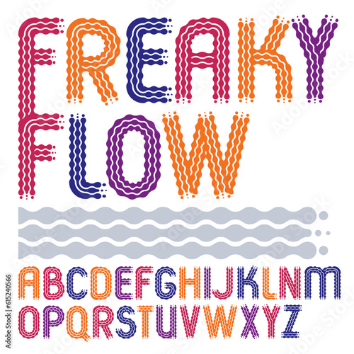 Set of trendy pop vector ca...