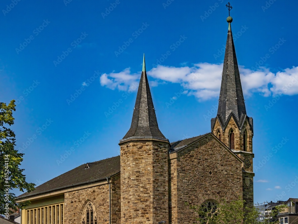 The Martin Luther Church in Bad Neuenahr in the Ahr Valley