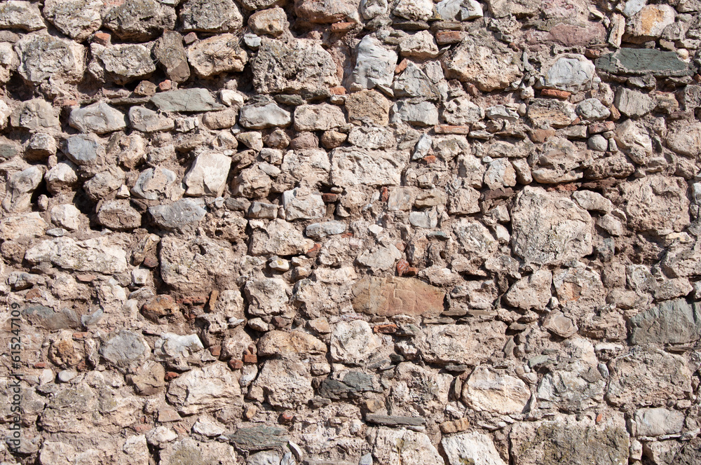 Small stone wall background Small stone wall background