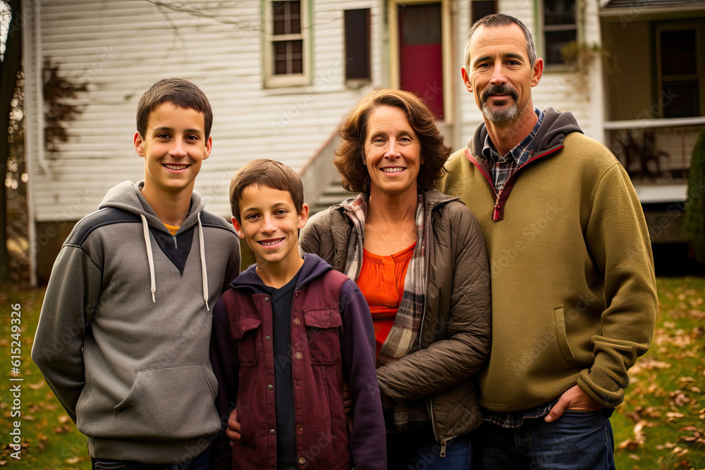 Radiating Love: Capturing the Essence of an American Family. Generative AI Radiating Love: Capturing the Essence of an American Family. Generative AI