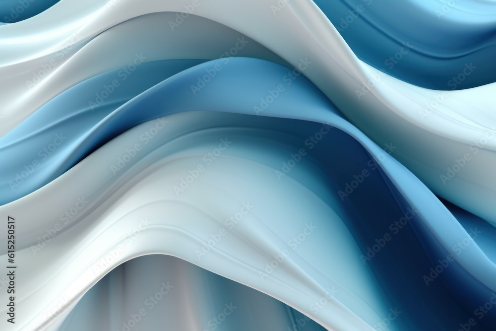 Blue wave abstract background. Illustration AI Generative. Blue wave abstract background. Illustration AI Generative.