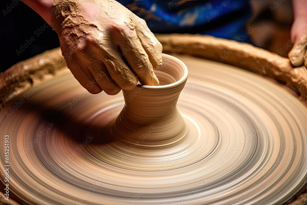 Art in Motion: Mastering Pottery. Generative AI Art in Motion: Mastering Pottery. Generative AI