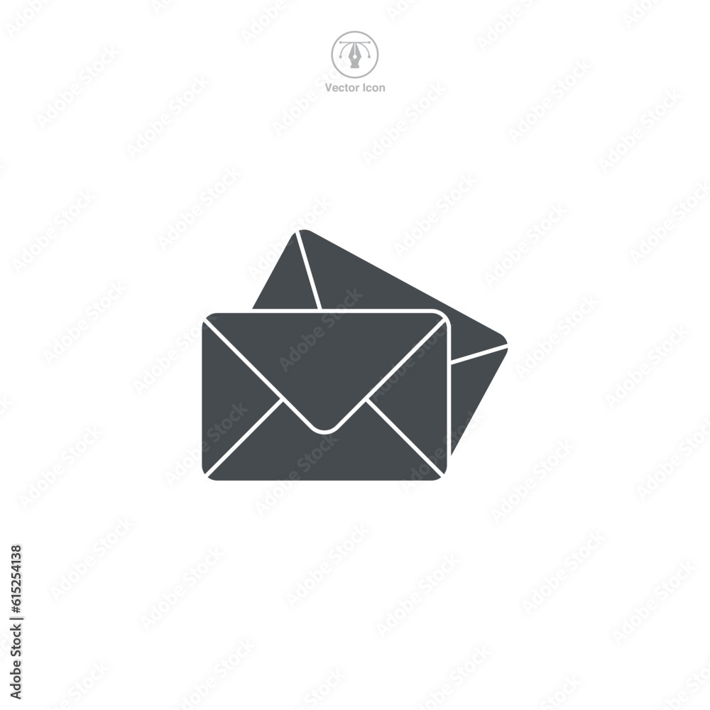 A vector illustration of a mail icon, symbolizing communication, messages, or correspondence. Ideal for web interfaces, email platforms, and digital communication A vector illustration of a mail icon, symbolizing communication, messages, or correspondence. Ideal for web interfaces, email platforms, and digital communication