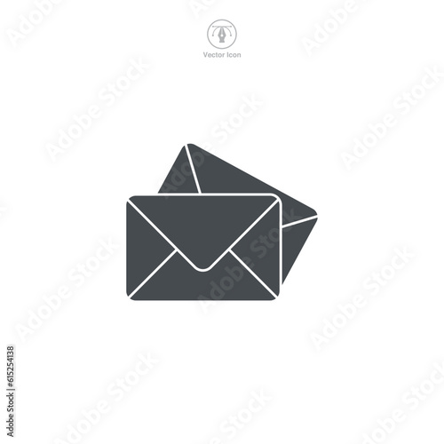 A vector illustration of a mail icon, symbolizing communication, messages, or correspondence. Ideal for web interfaces, email platforms, and digital communication