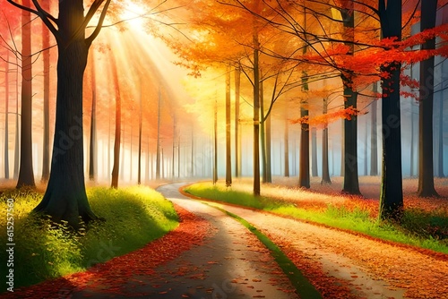 autumn in the park