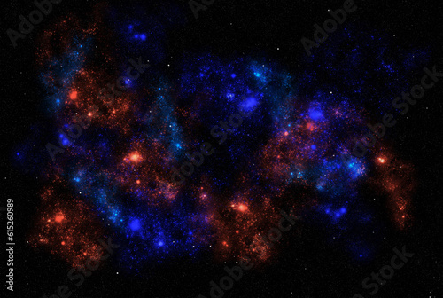 Starry galaxy dark infinite milky way twinkle cosmos astrology interstellar background