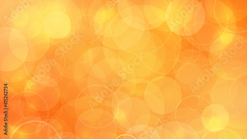 abstract orange bokeh background