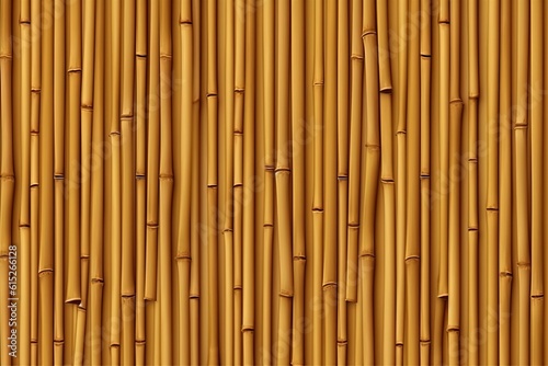 bamboo background with AI-Generated Images.