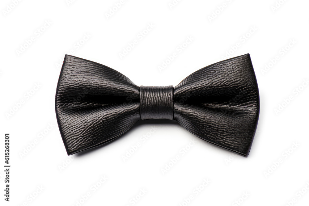 Black bow tie isolated on white background Black bow tie isolated on white background