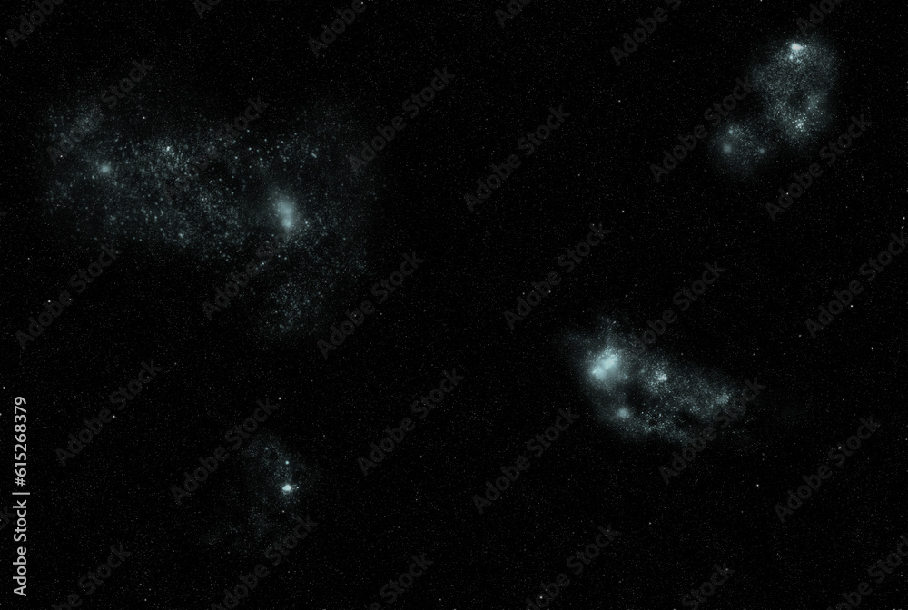 Fototapeta premium Starry galaxy dark infinite milky way twinkle cosmos astrology interstellar background